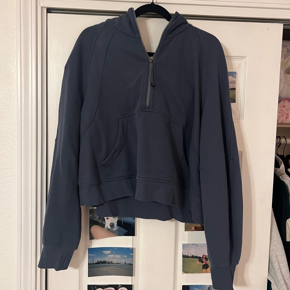 Half Zip Lululemon Scuba Hoodie